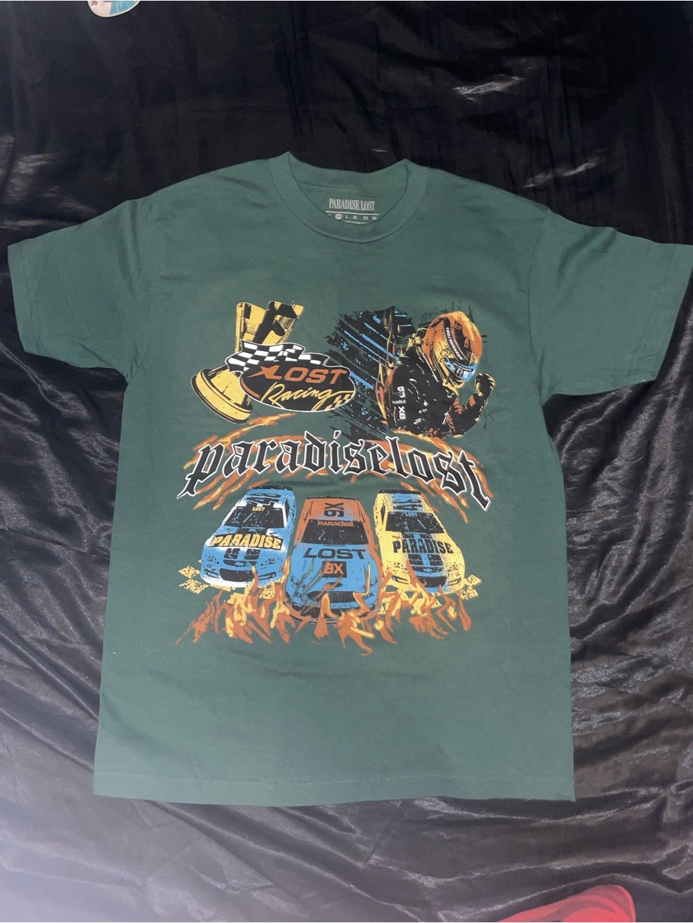 Paradise Lost Green Graphic Tee - PARADISE LOST